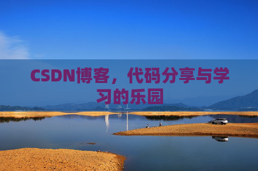 CSDN博客，代码分享与学习的乐园